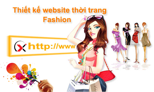 Thiết kế website thời trang may mặc